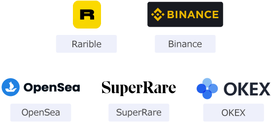 海外の有名なNFTマーケットプレイス
