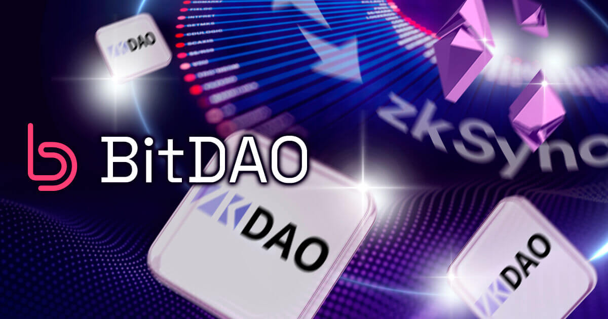 BitDAOがzkSyncの開発支援でzkDAOを立ち上げ