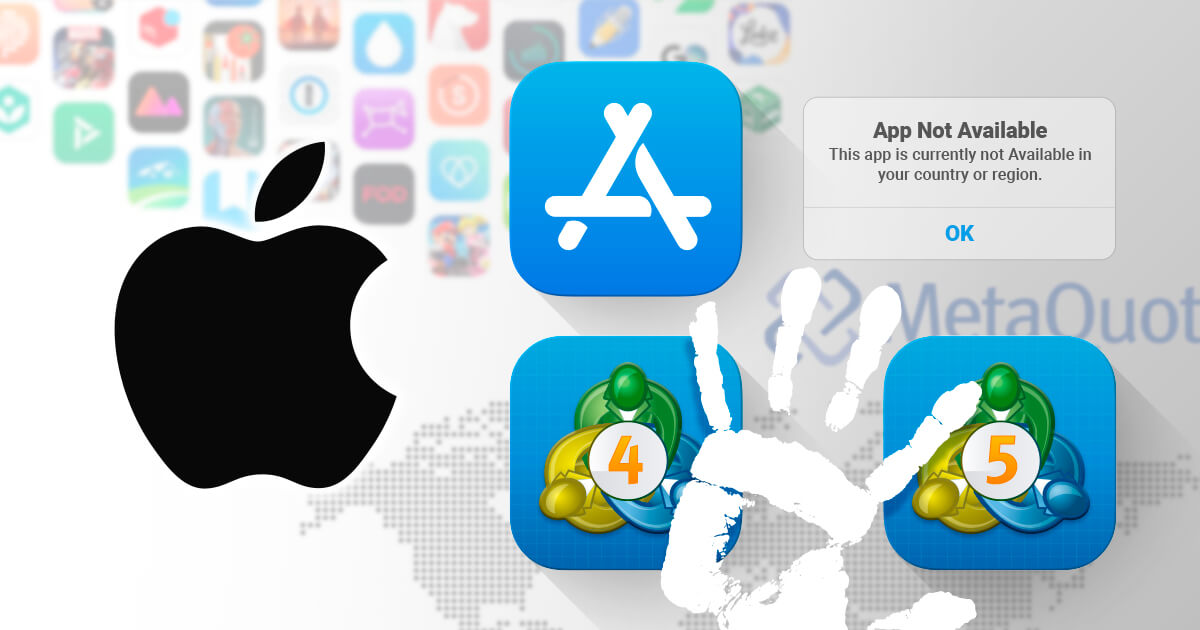 【SNSで話題】MT4/MT5がApp Storeから削除に！ロシアの制裁の影響？