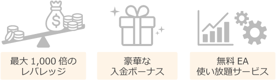 オールインワン口座のサービス