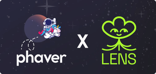 Lens ProtocolとPhaverのバナー