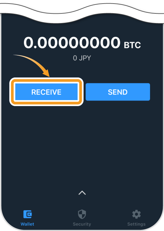 Muunウォレットの送金画面