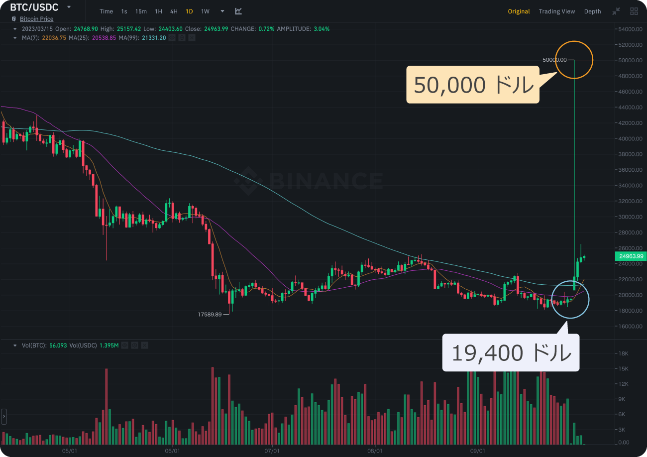 ビットコインのフラッシュクラッシュ