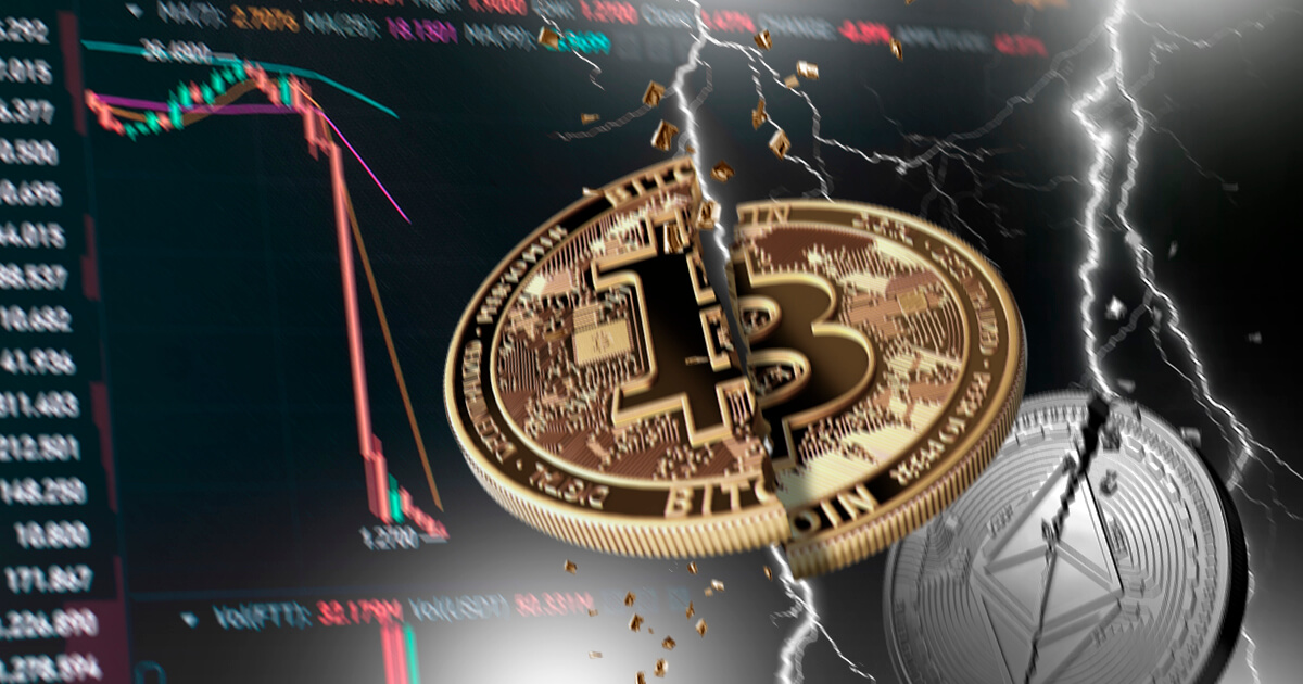 仮想通貨のフラッシュクラッシュとは？約93％暴落したHT