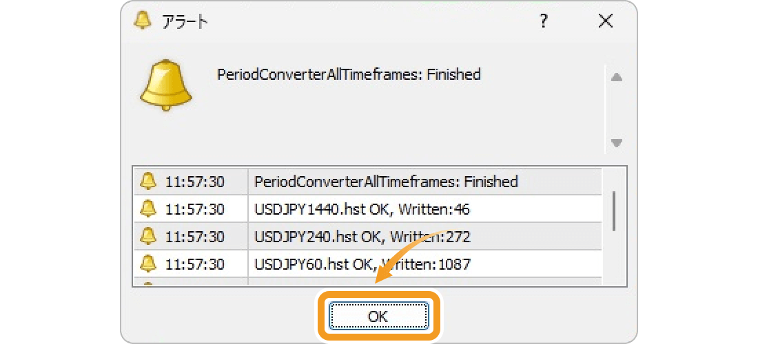 PeriodConverterAllTimeframes完了