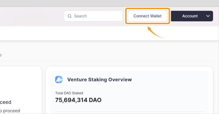 DAO Makerのステーキングメニュー