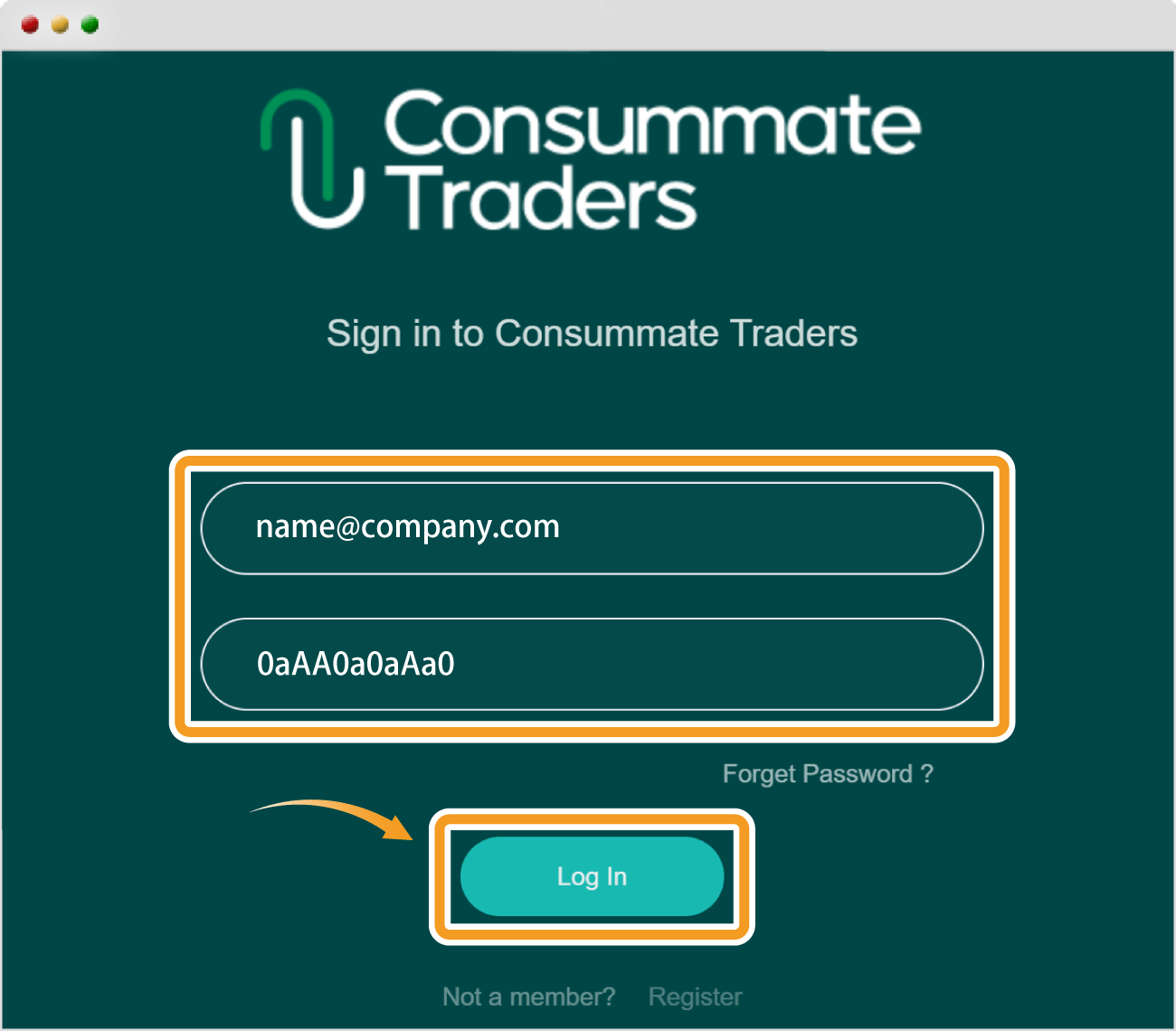 ConsummateTradersログイン