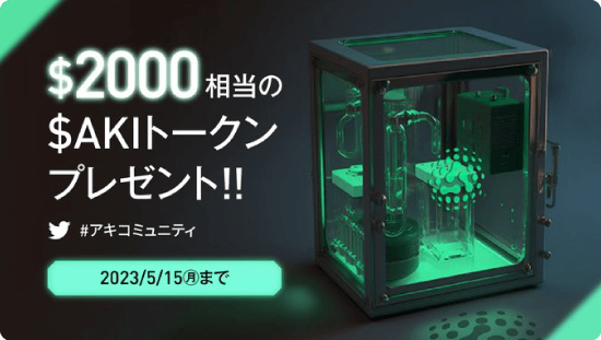 Aki Network Japanのキャンペーン