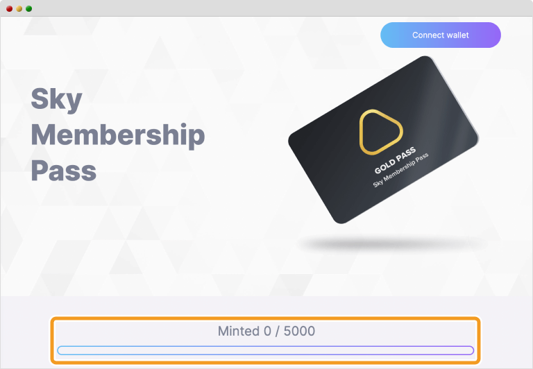 Sky Membership Passのミント数