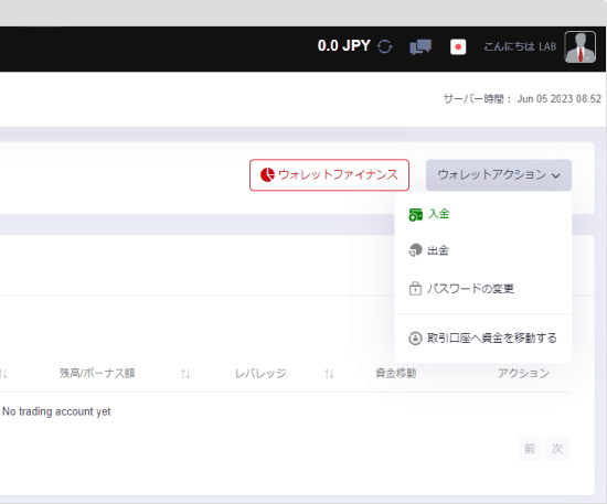 HFM口座