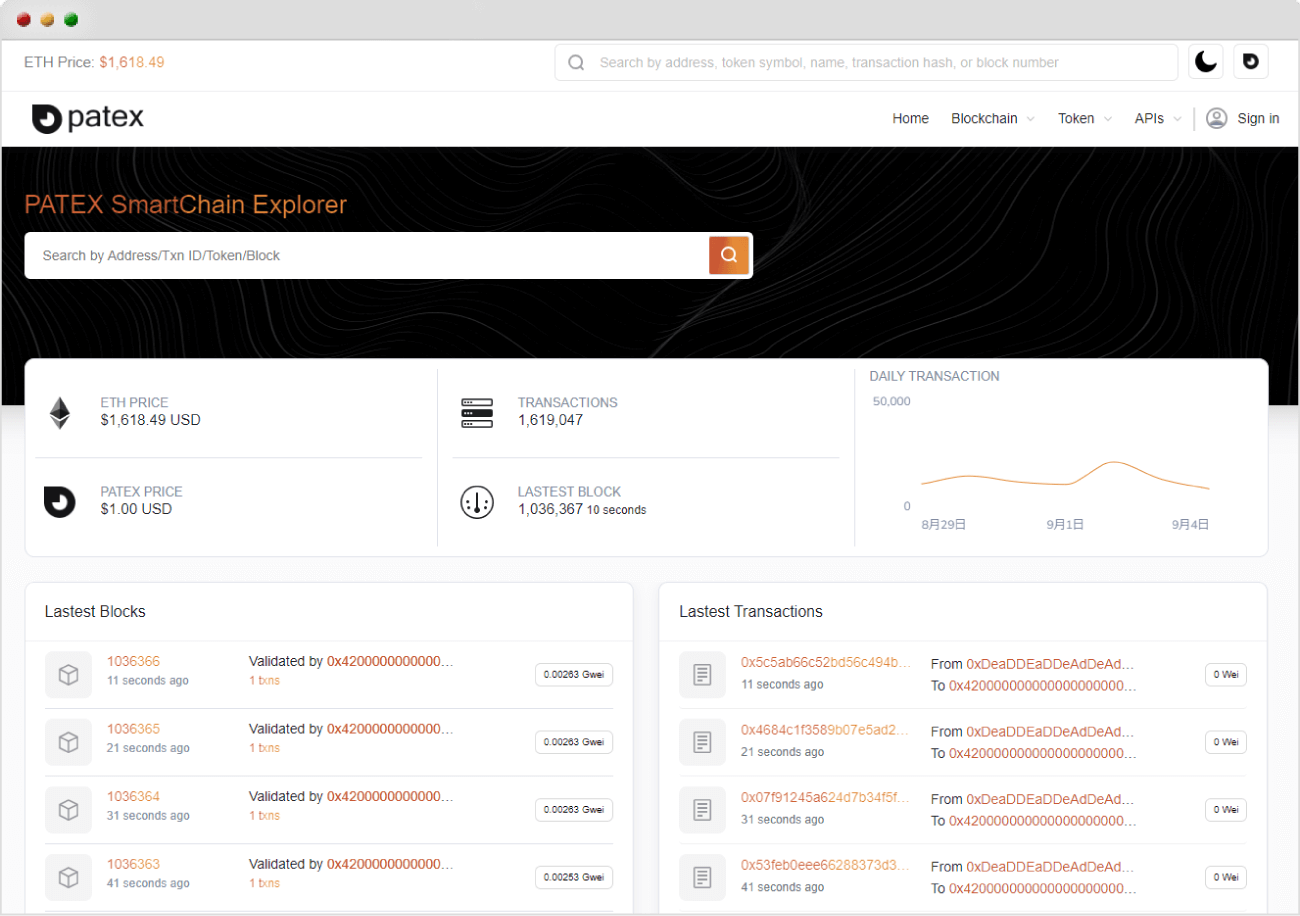 Patex Explorer