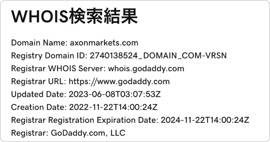 axonmarkets.comのWhois情報