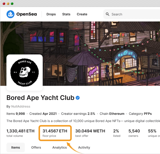 Bored Ape Yacht Club