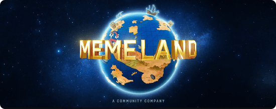 Memelandのバナー