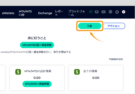 FXGTダッシュボード
