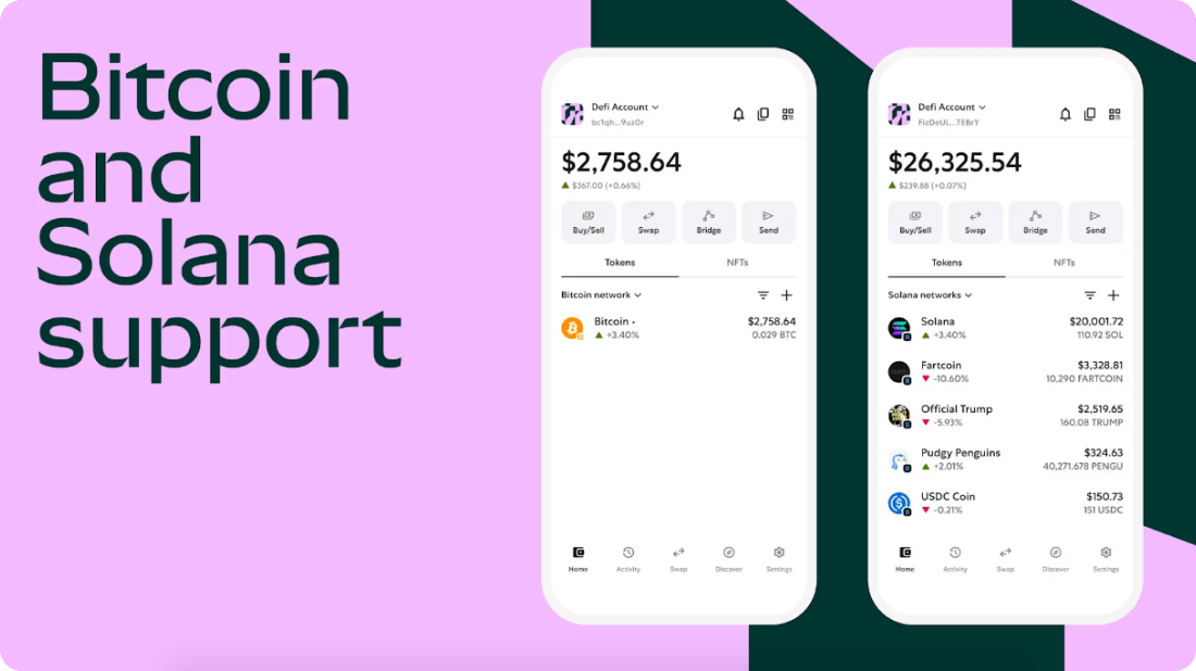 メタマスクがBTCとSOLに対応