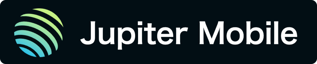 Jupiter Mobileのロゴバナー
