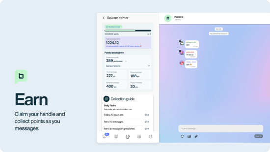 BeobleのEarn（稼ぐ）機能