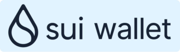 Sui Walletのロゴ