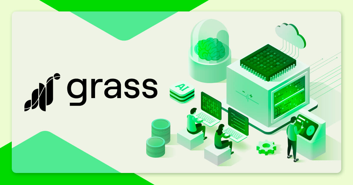 Grassとは？仮想通貨業界で話題のAI開発を支える分散型データプラットフォーム