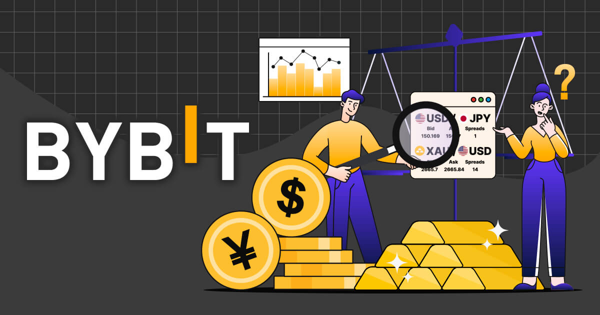 Bybitのゴールド・ドル円はFX業者と比べてどう？手数料込みのスプレッドを比較
