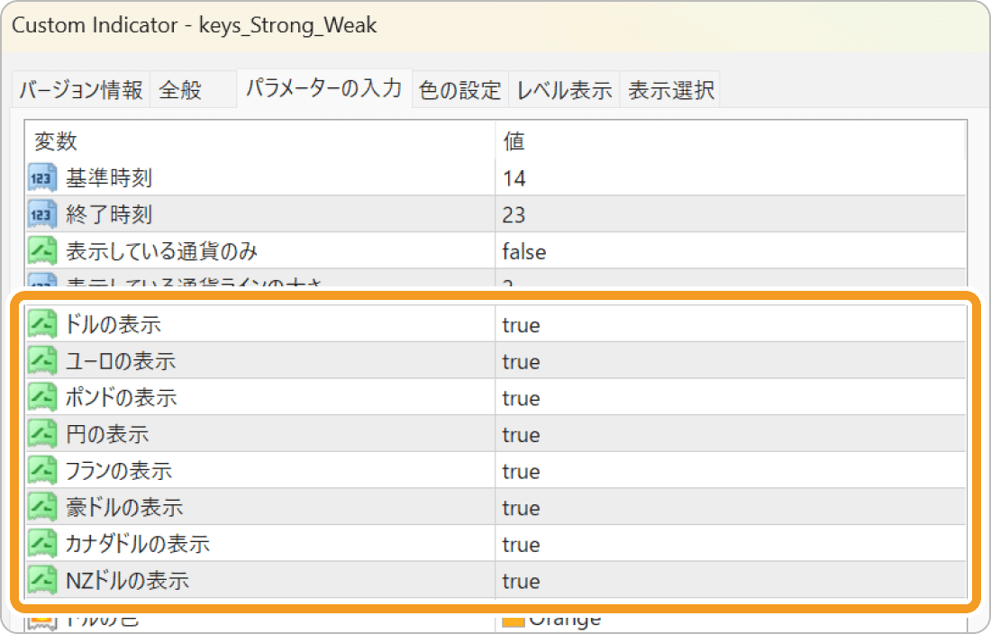 keys_Strong_Weak設定