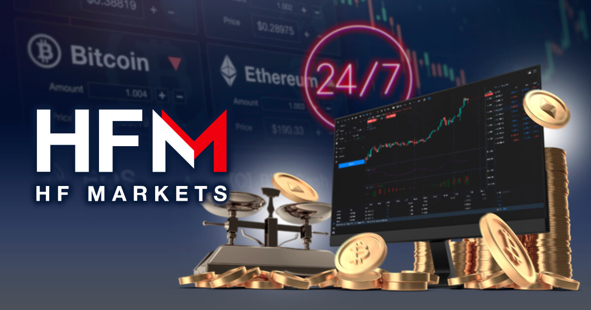 HFMがクリプトCFD口座をリリース！最大レバレッジ1,000倍で土日も取引可能