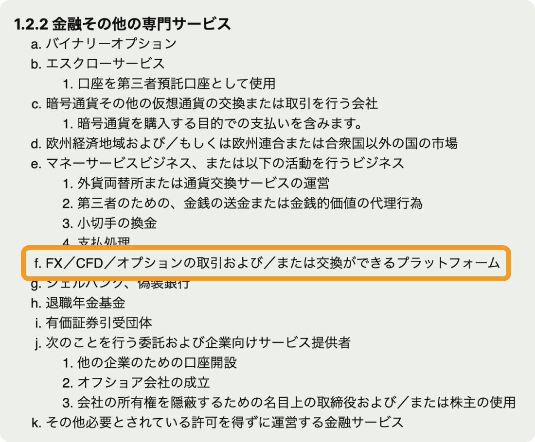 Wise利用規約