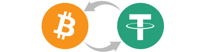 仮想通貨同士を交換