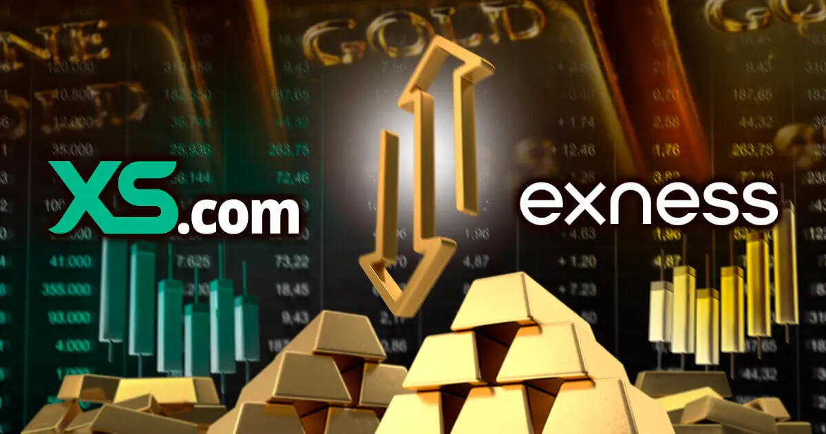 XS.comとExnessのゴールドのスプレッドがある日を境に逆転していた。実測値で確認